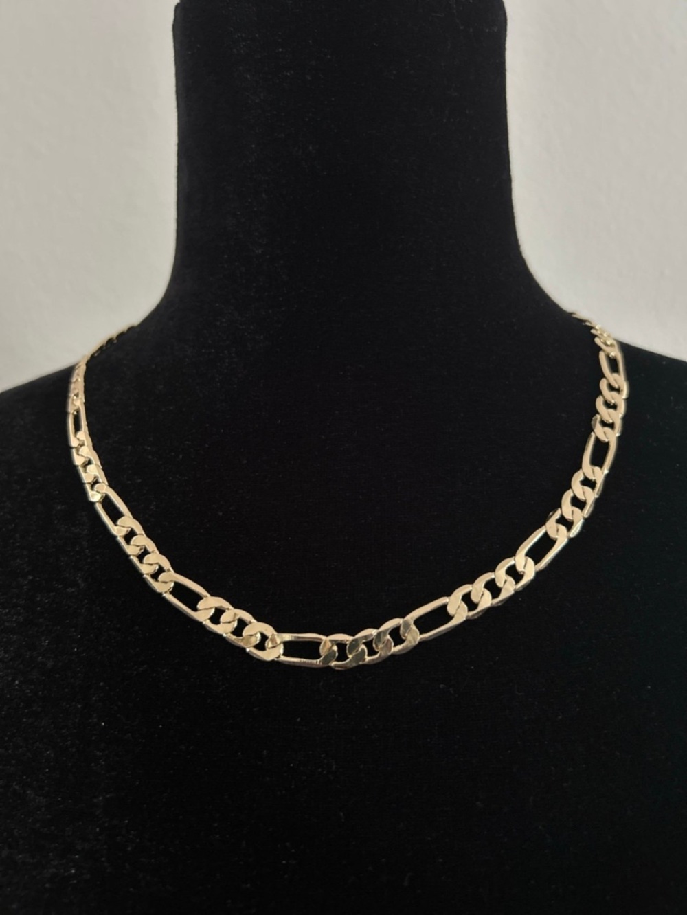 New gold necklace